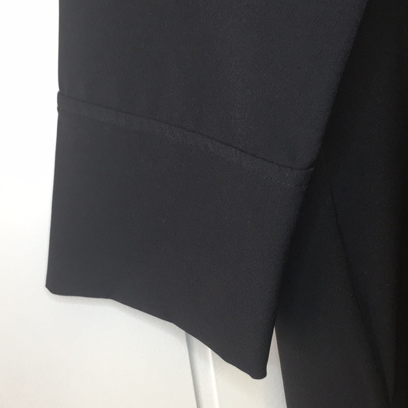 Oak + Fort Classic Black Maxi Dress. 100% polyester - Picture 4 of 9